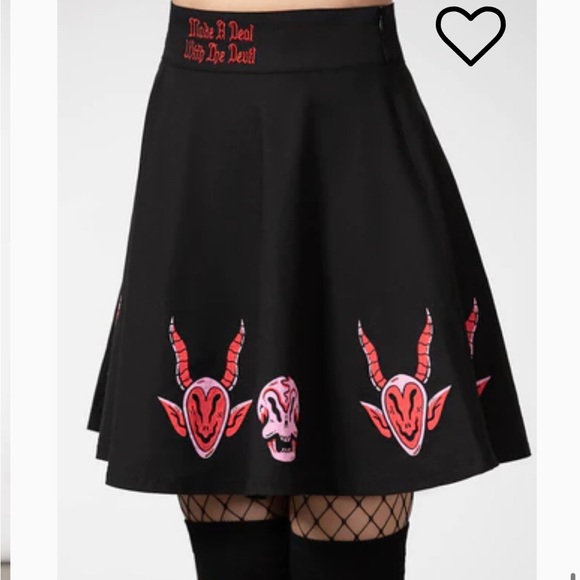 KILLSTAR covenant skater skirt - Picture 5 of 5